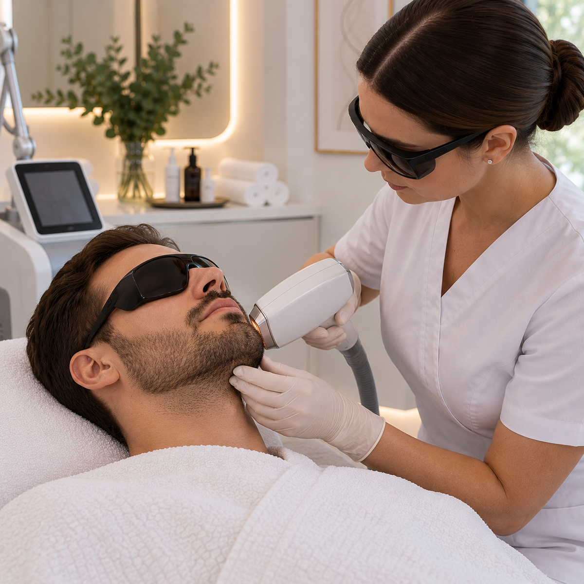 Beard Outline Laser Hair Removal